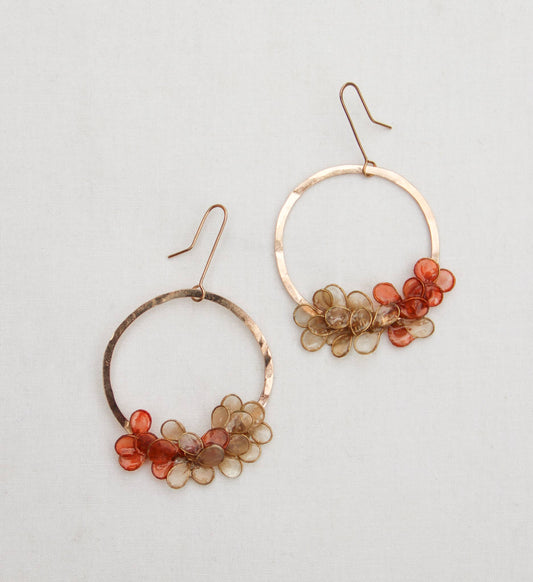 Laurel Earrings, Gold-Filled, Medium