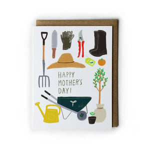 Gardening Mom Mother’s Day Greeting Card