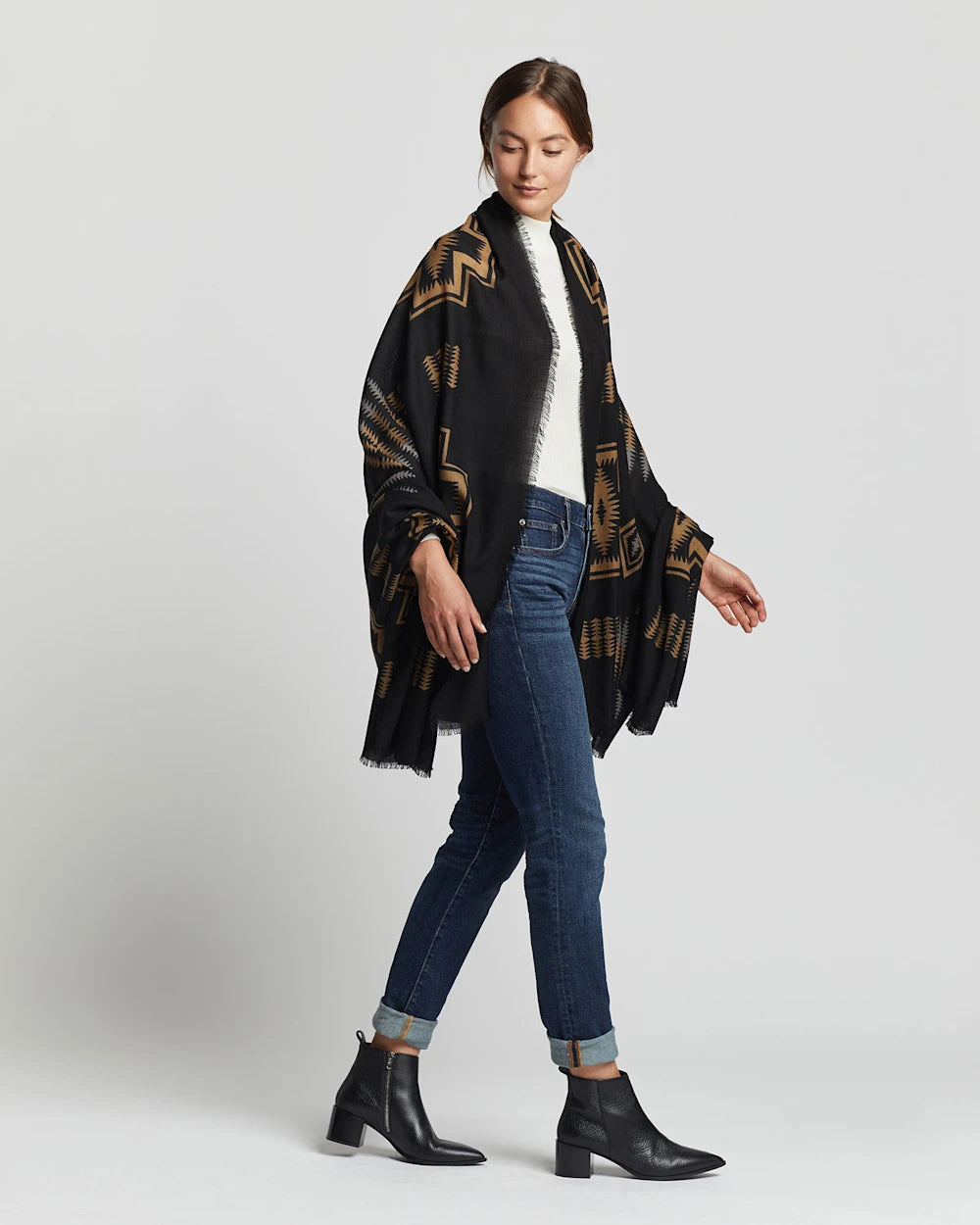 HARDING FEATHERWEIGHT WOOL SCARF