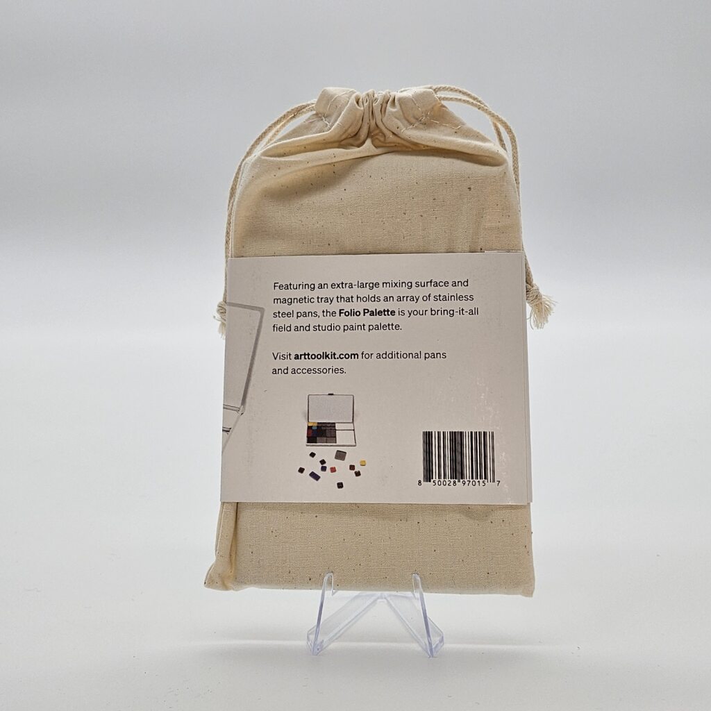 Folio Palette With Assorted Pans - Silver