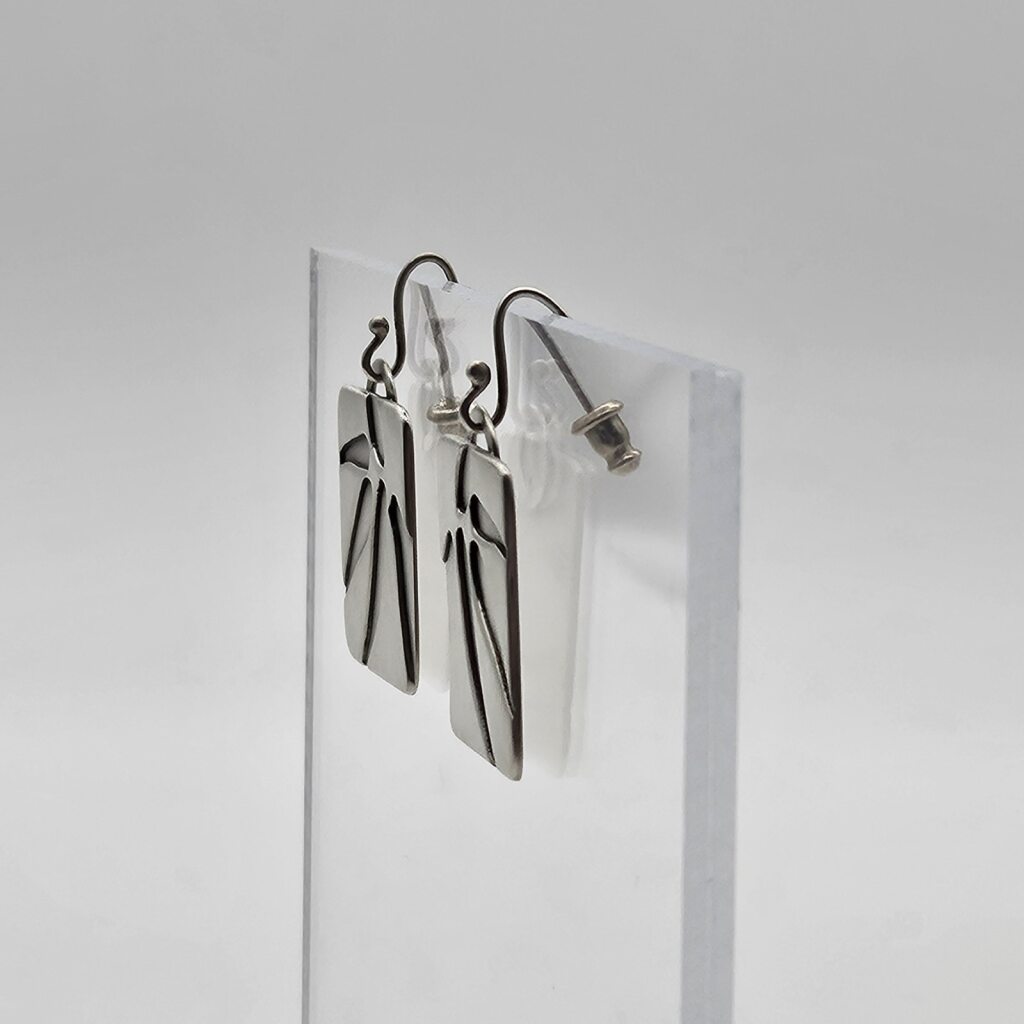 Leaf Overlay Earrings