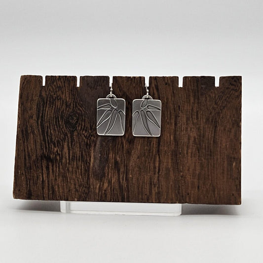 Leaf Overlay Earrings