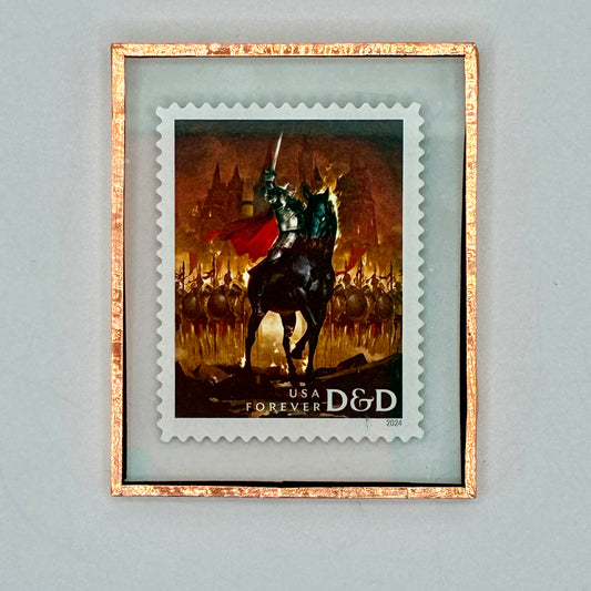 D&D Death Knight Stamp Magnet