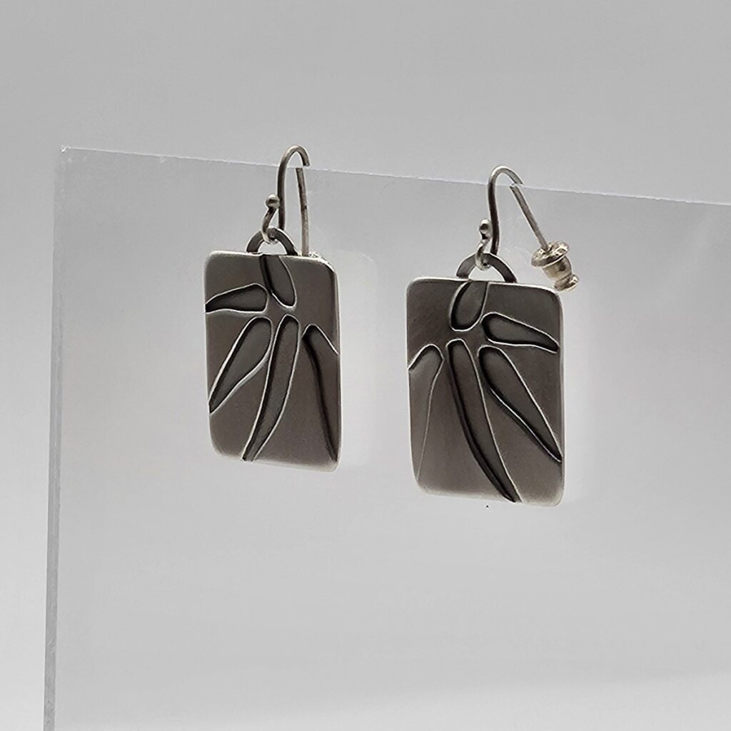 Leaf Overlay Earrings