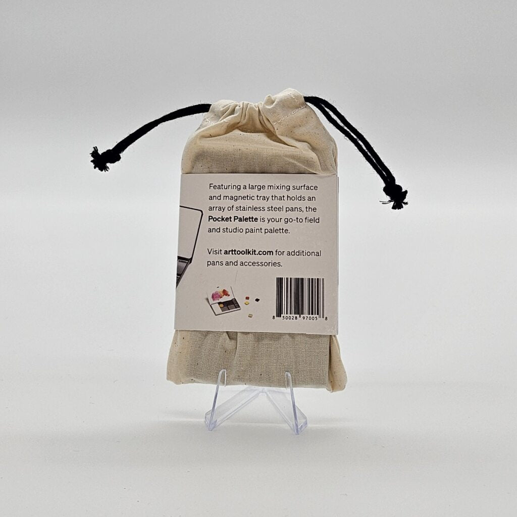 Pocket Palette With Assorted Pans - Black