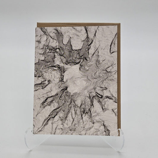 The Mt. Rainier Topo Card
