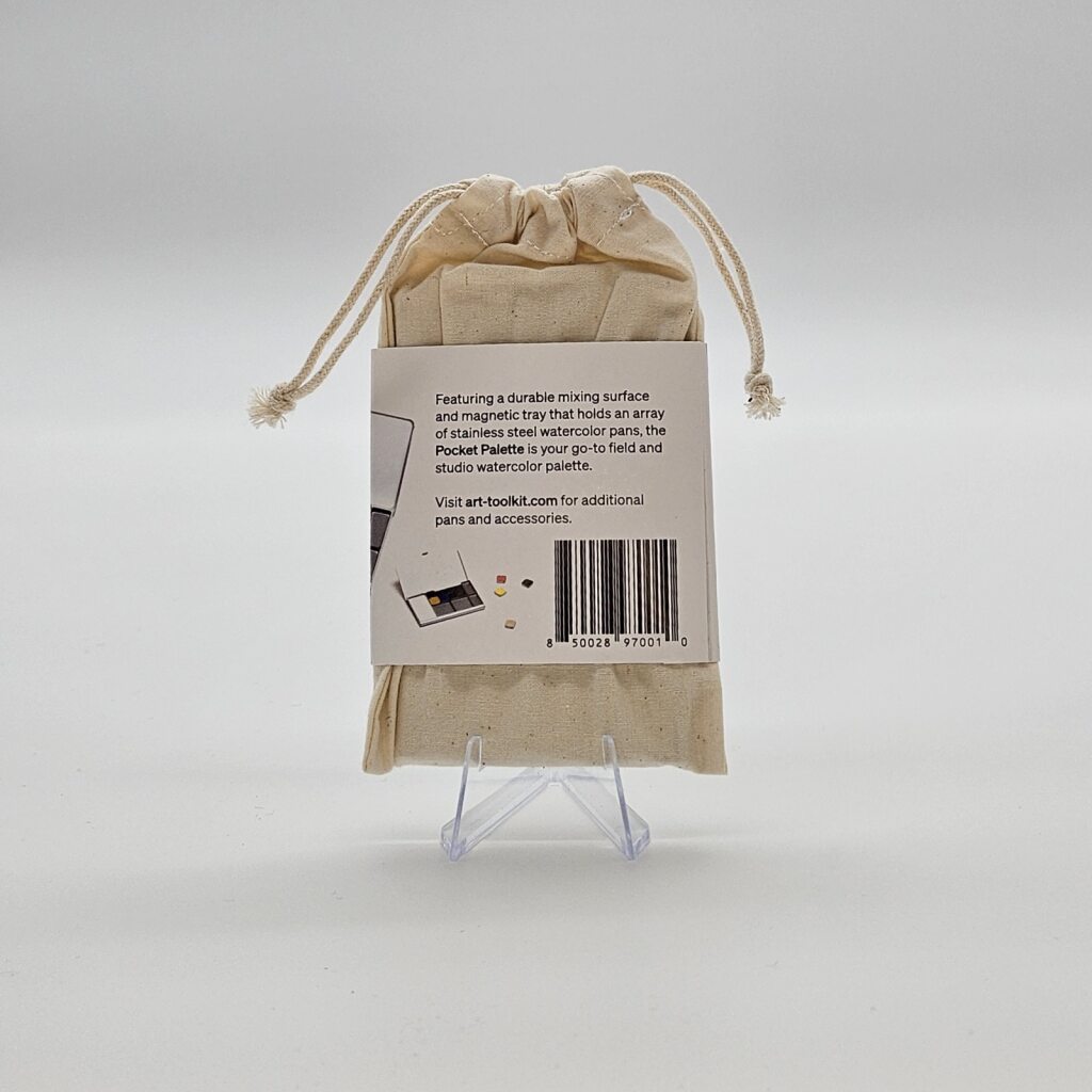 Pocket Palette With Assorted Pans - Silver