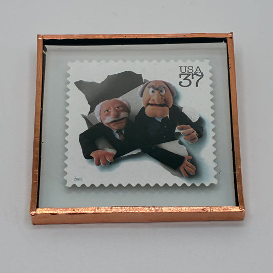 Muppets Statler & Waldorf Stamp Magnet