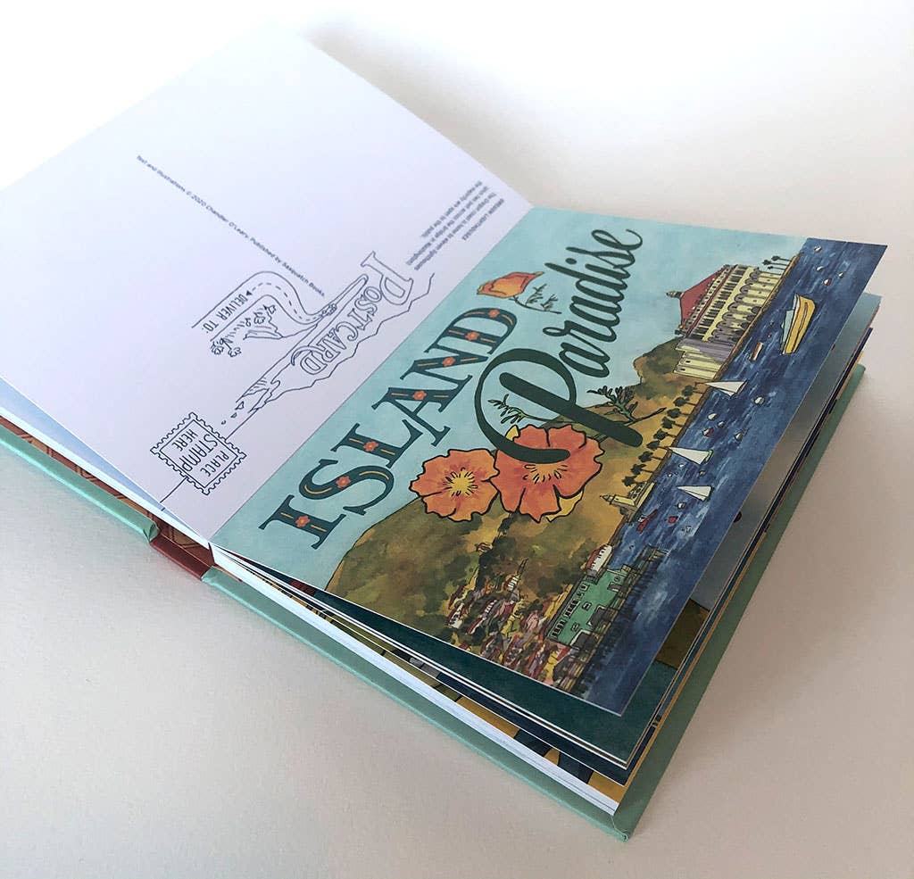 Greetings From The Best Coast Book of 32 Postcards