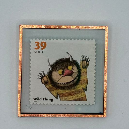 Wild Thing Stamp Magnet