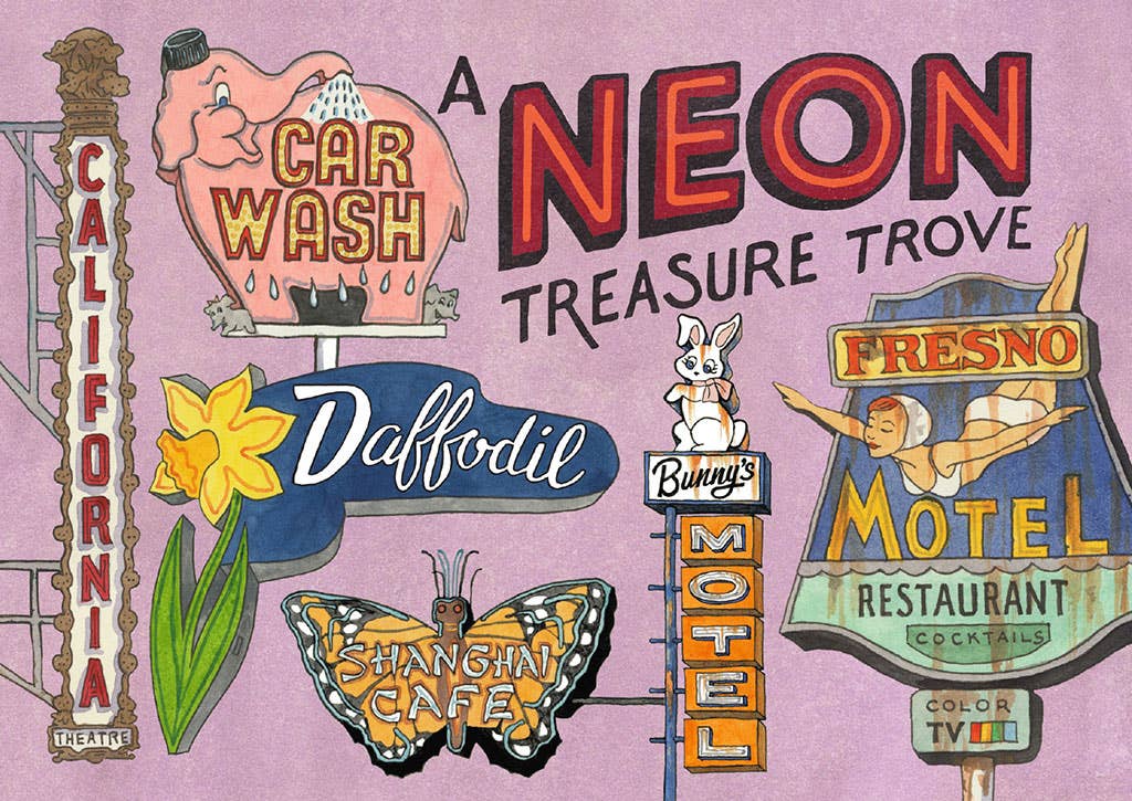 Greetings From The Best Coast Book of 32 Postcards