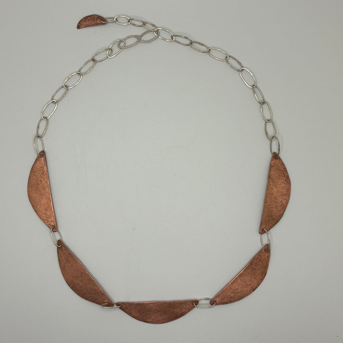 Copper Petal Necklace
