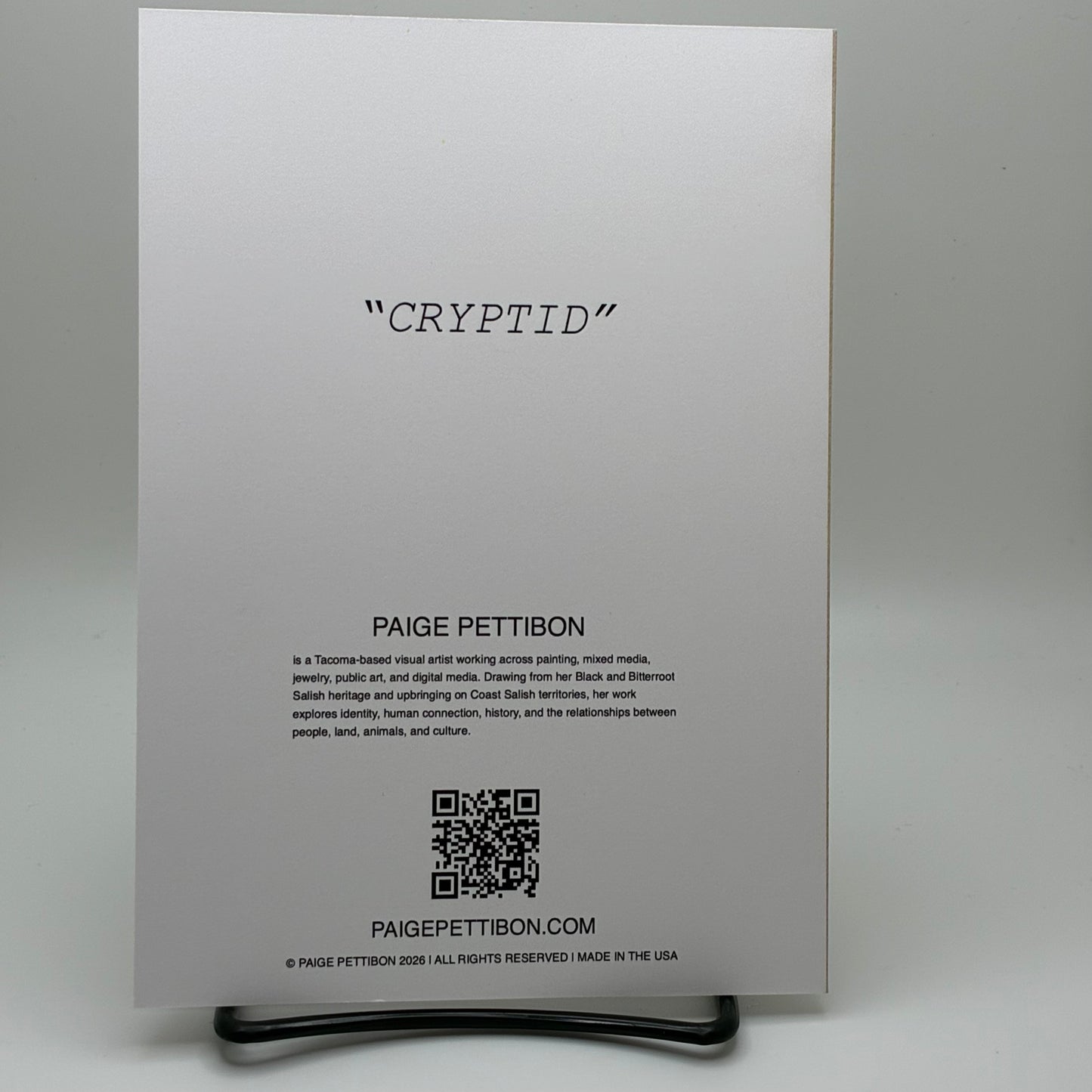 Cryptid - Card