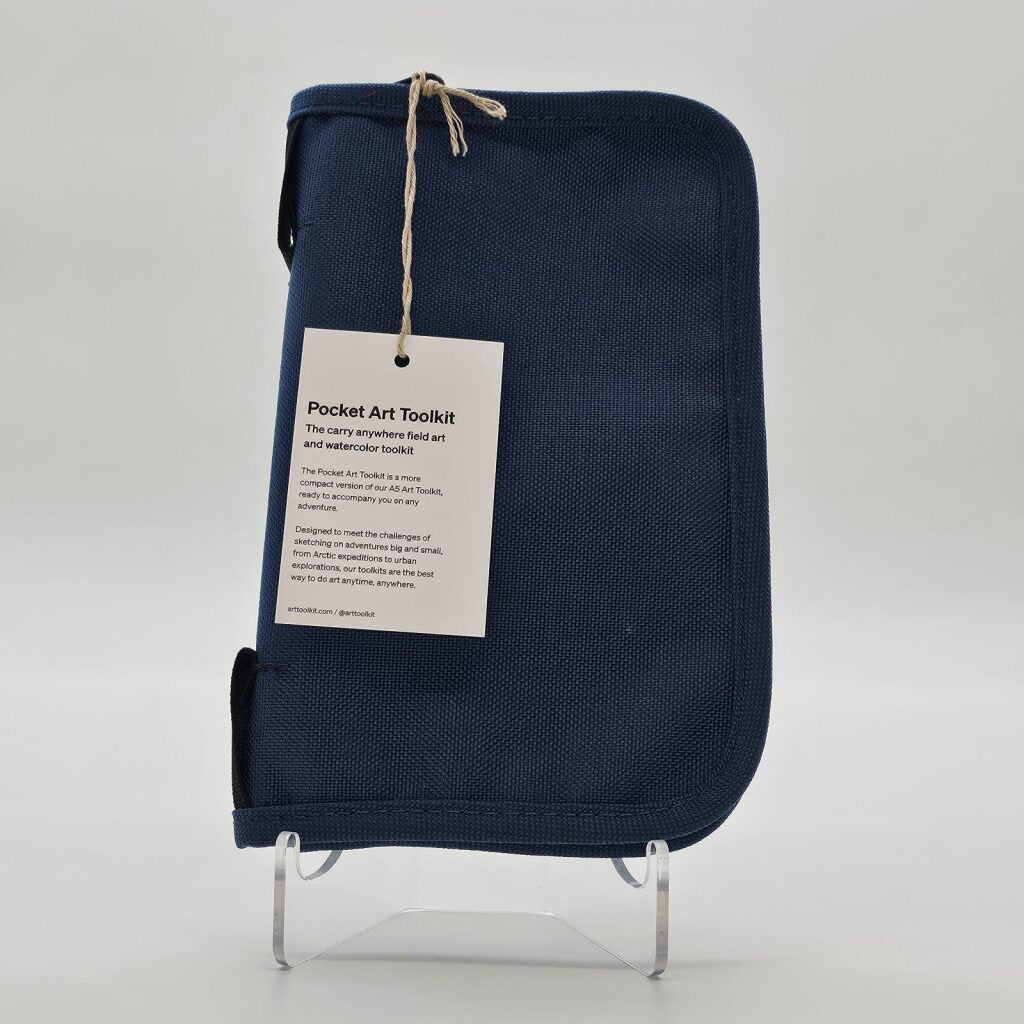 Pocket Art Toolkit Cover - Blue