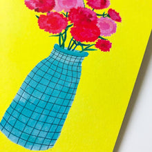 Carnations Mother's Day Greeting Card