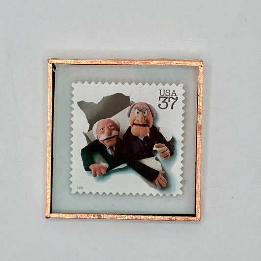Muppets Statler & Waldorf Stamp Magnet