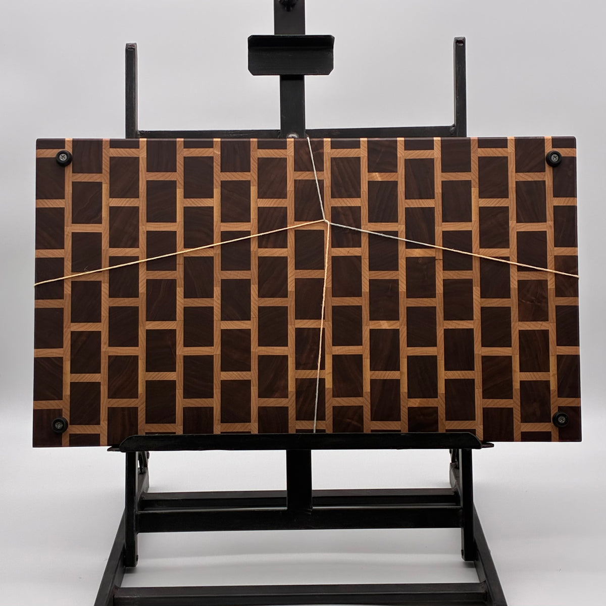 Brick Joint Walnut and Maple End Grain Board