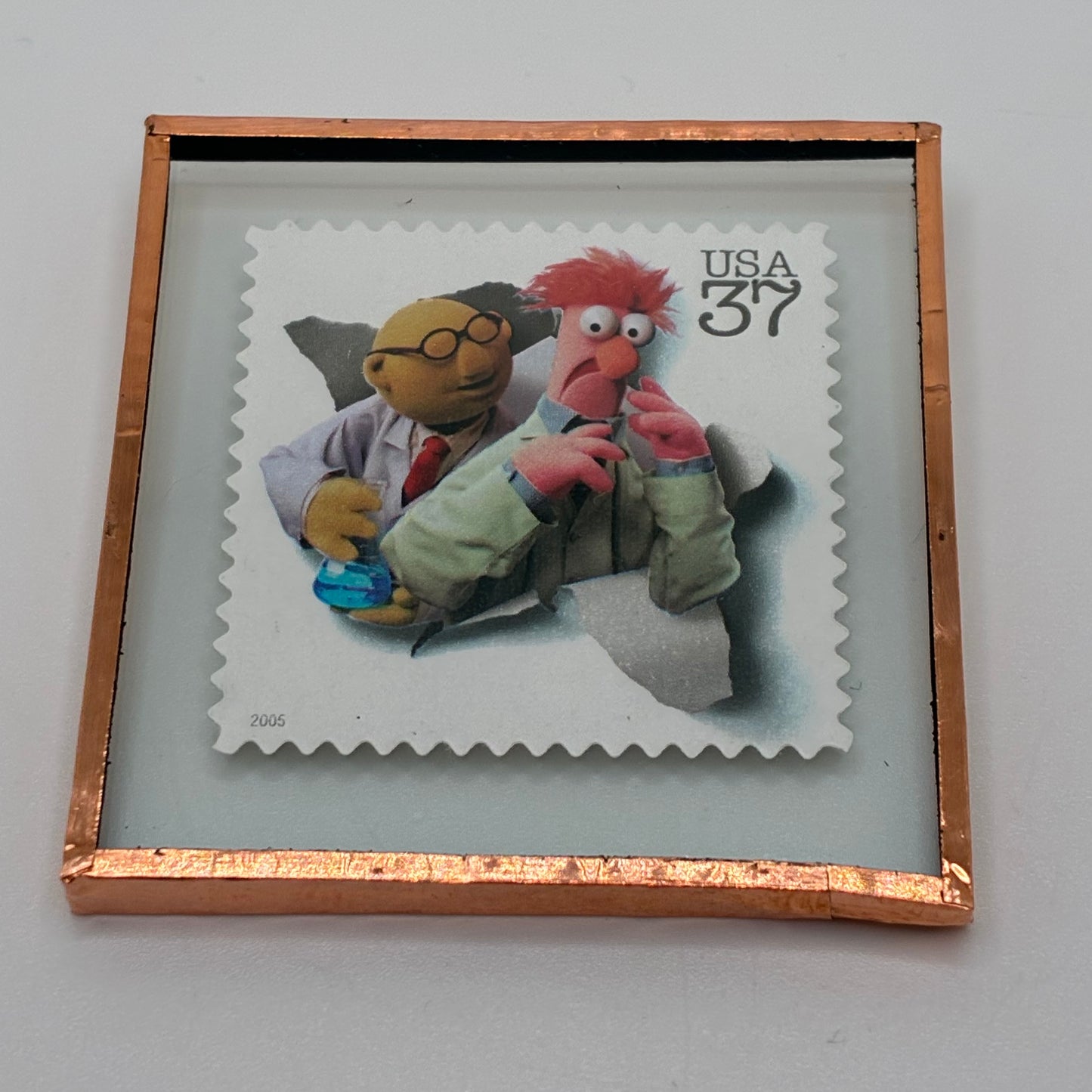 Muppets Bunsen & Beaker Stamp Magnet