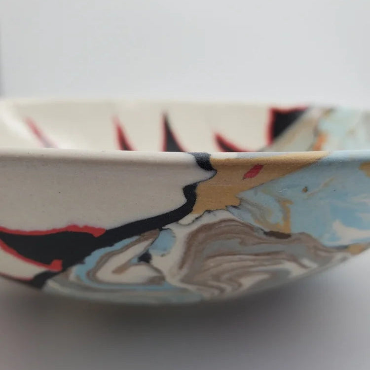 Nerikomi Large Bowl No. 30