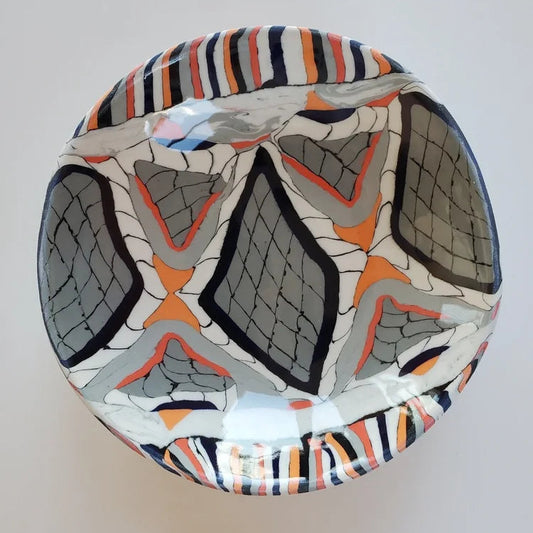 Nerikomi Large Bowl No. 31