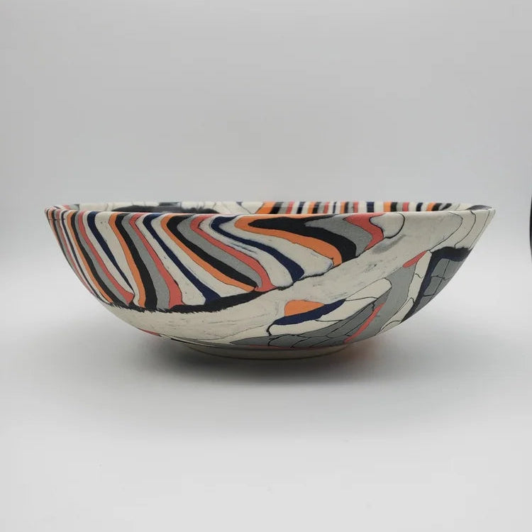 Nerikomi Large Bowl No. 31