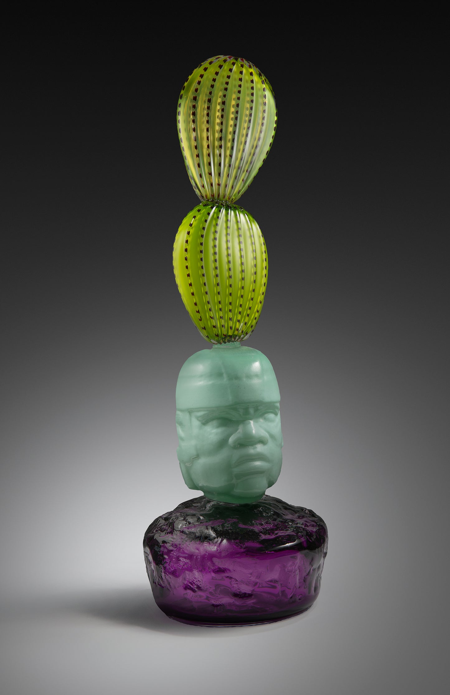 Olmec Head with Nopla