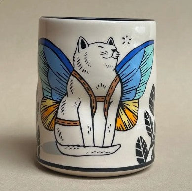 Sun Dappled Cat Spark Cup - Large