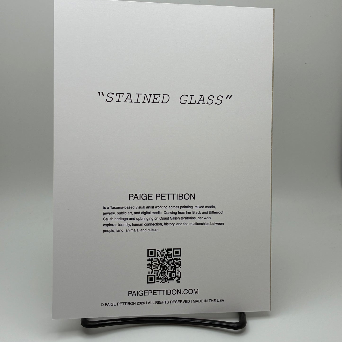 Stained Glass - Card