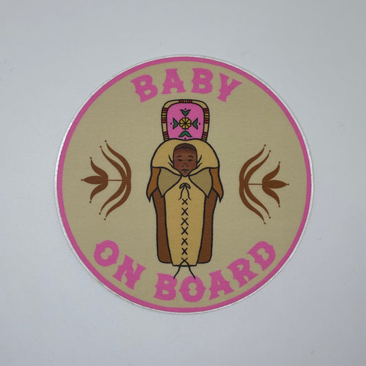 Baby on Board sticker