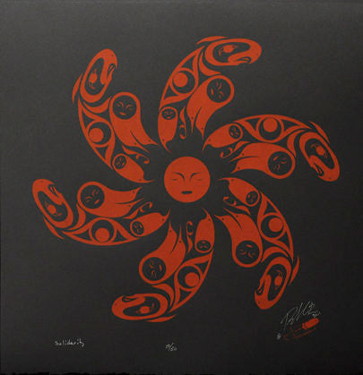 Solidarity Serigraph by Peter Boome