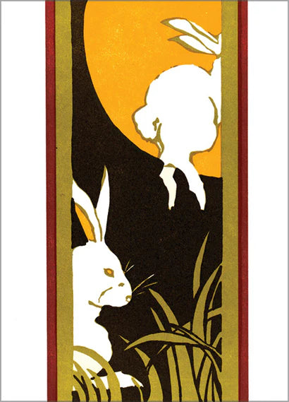 Dancing Rabbit - Card