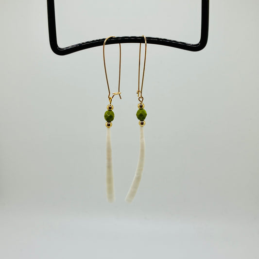 Dentalium Shell earrings
