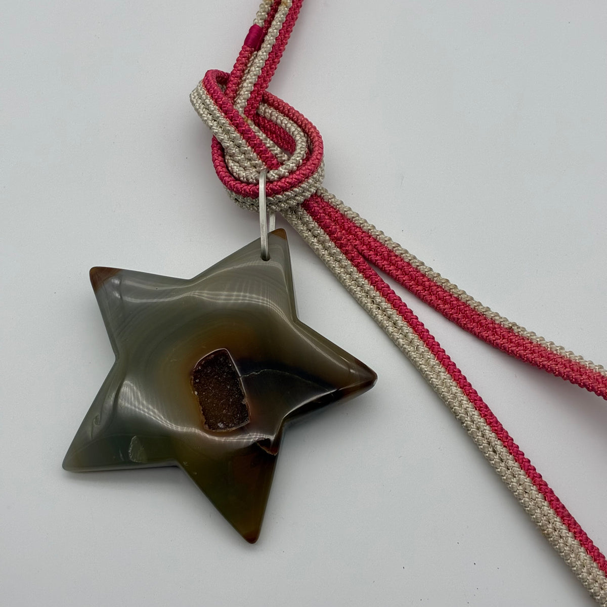 Giant Brazilian Agate Star (Pendant/Belt)