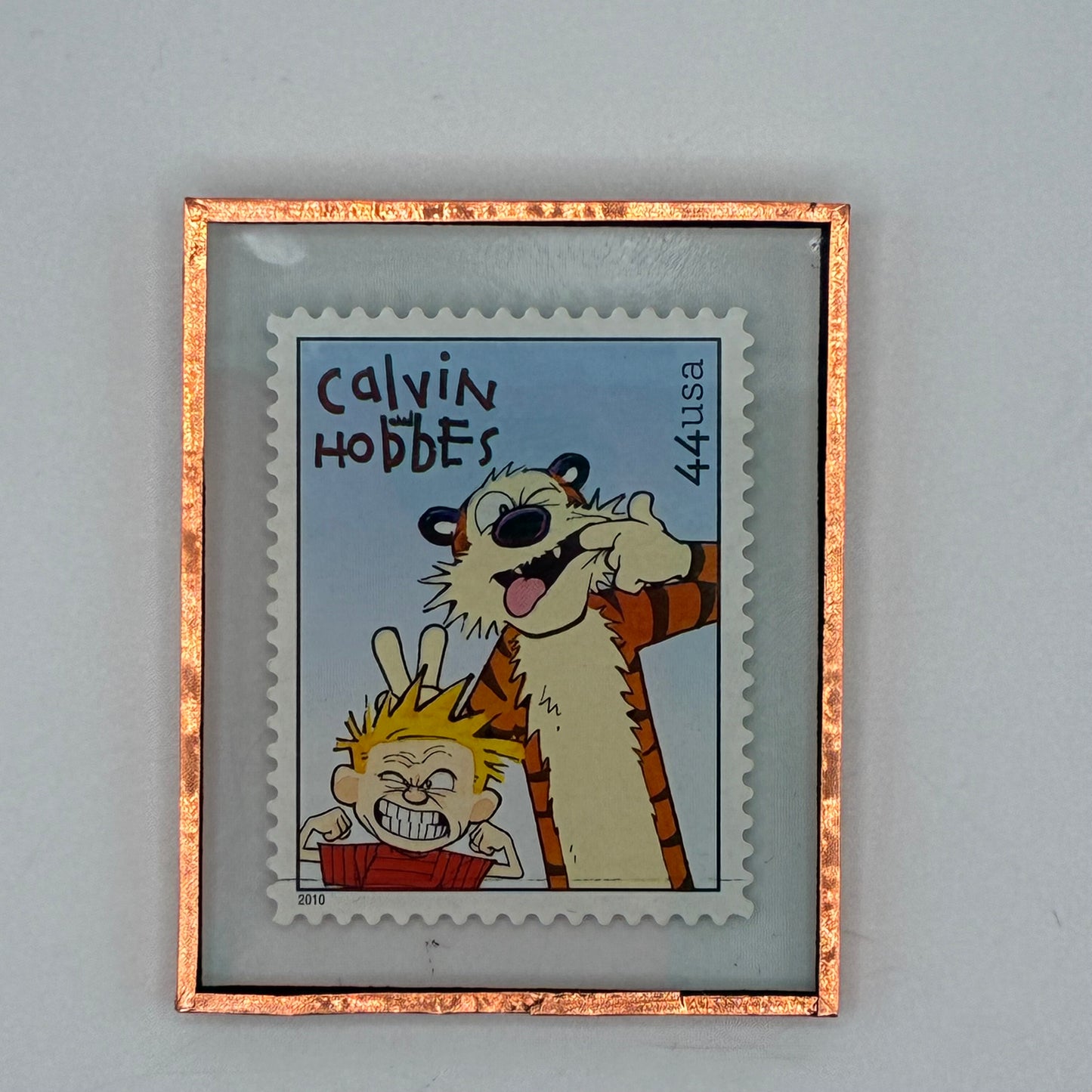 Calvin & Hobbes Stamp Magnet