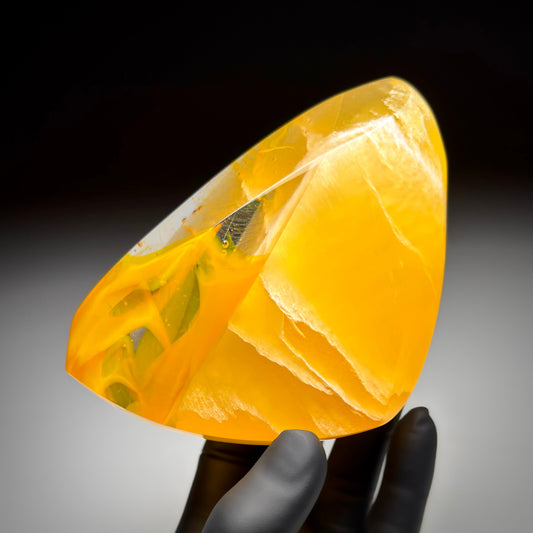 Honeycomb Calcite Vitrolith