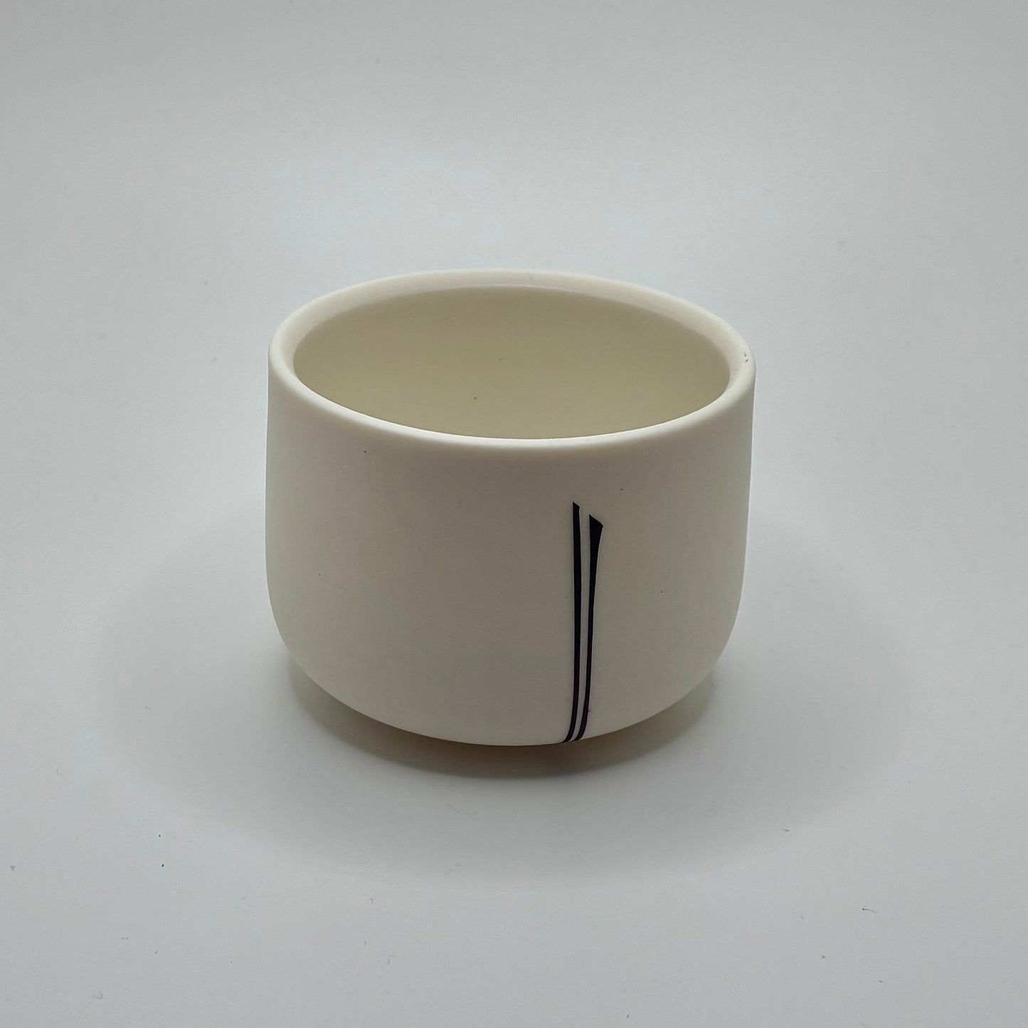 Double Line Porcelain Cups
