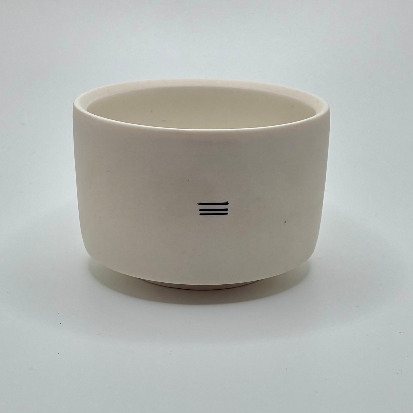 Double Line Porcelain Cups