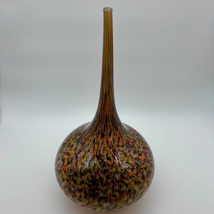 Colored Rain Teardrop Vessel
