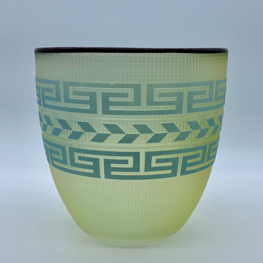 Ice/Red Tlingit Basket