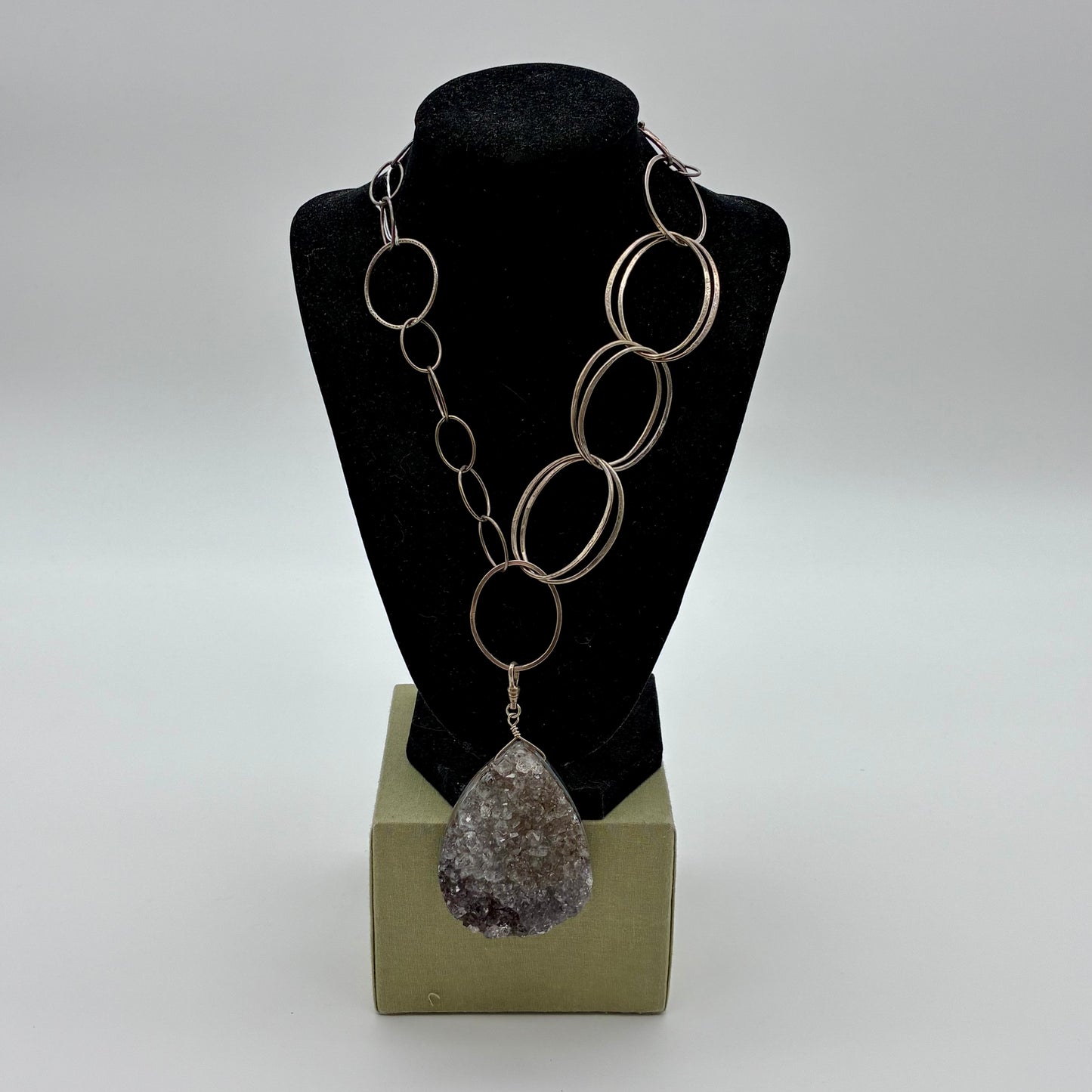 Giant Amethyst Pendant