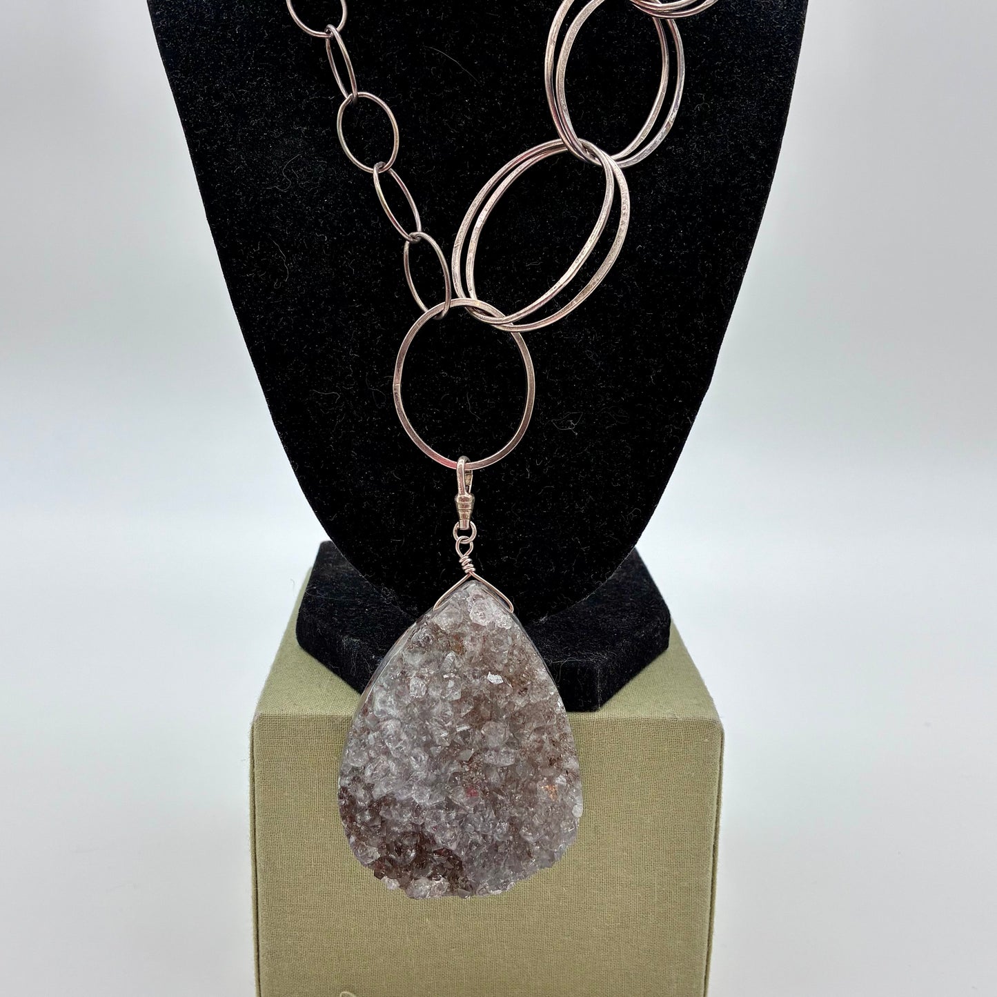 Giant Amethyst Pendant