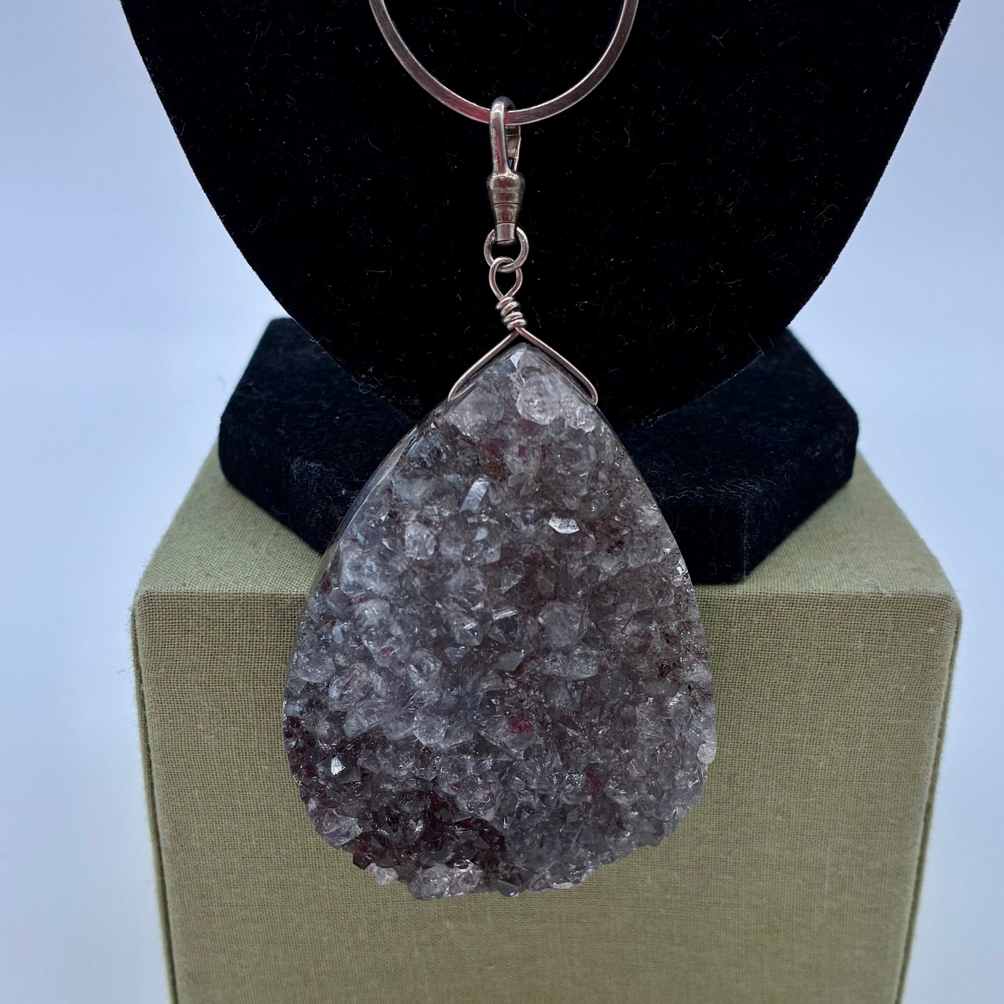 Giant Amethyst Pendant