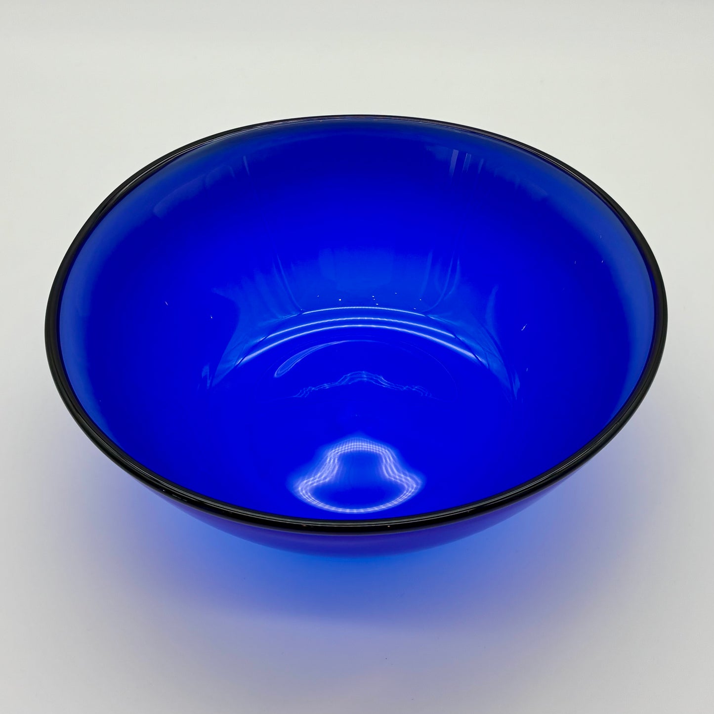 Baso Glass Bowl (medium) - Cobalt Blue