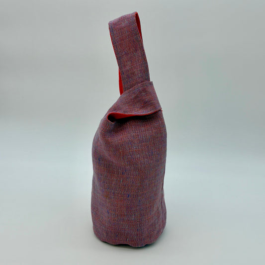 Knot Bag - Salmon Suiting