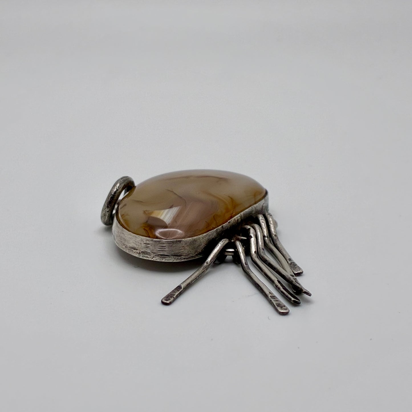 Cloudburst Whidby Island Agate Pendant