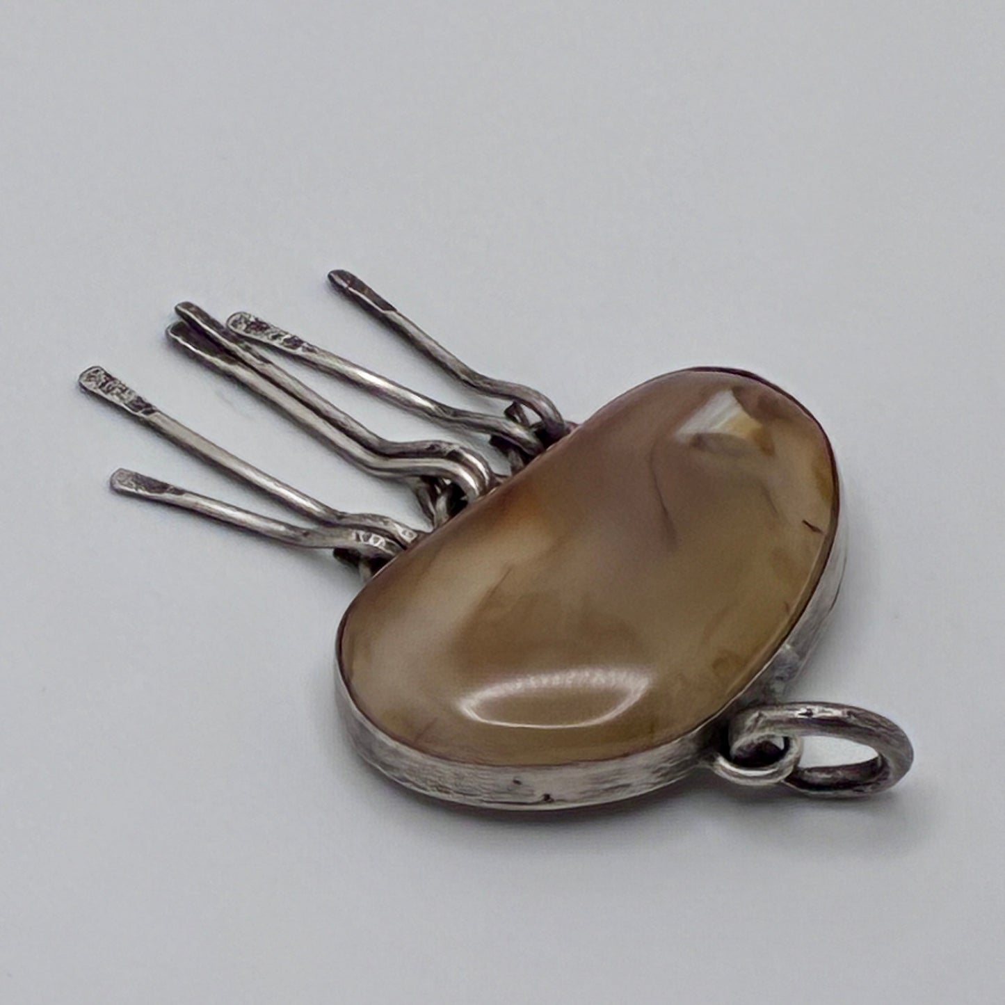 Cloudburst Whidby Island Agate Pendant