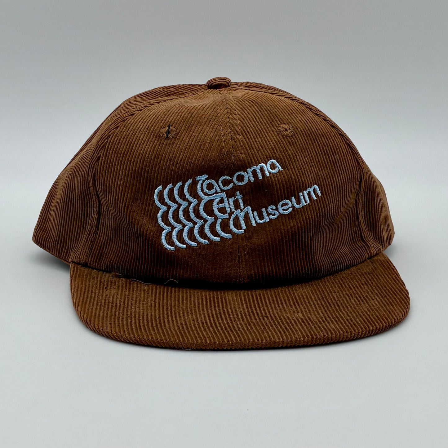 TAM 90th Anniversary Archival Logo Hat - Corduroy Brown w/ Blue