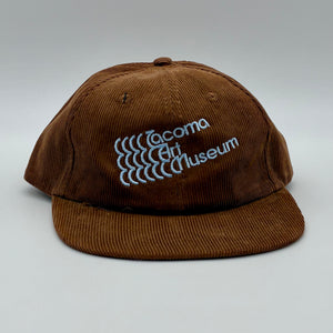 TAM 90th Anniversary Archival Logo Hat - Corduroy Brown w/ Blue