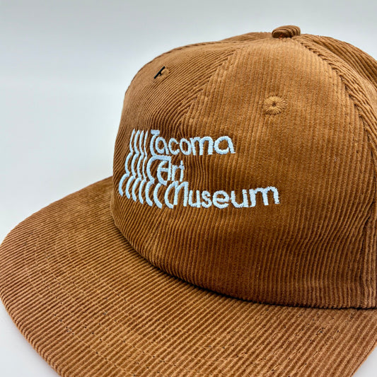TAM 90th Anniversary Archival Logo Hat - Corduroy Brown w/ Blue