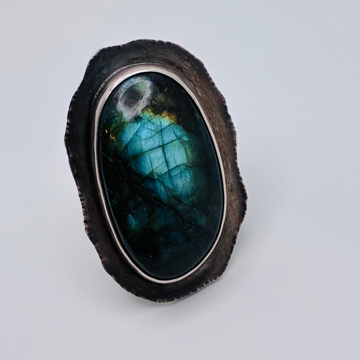 Labradorite Ring (Size 7.5)